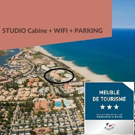 Studio Cabine Renove Rez De Jardin A 150 M De La Appartement Saint-Cyprien (Pyrenees-Orientales)